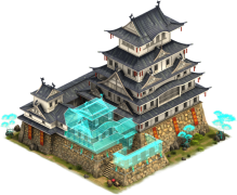 Burg Himeji: Gewährt die Chance, nach einem siegreichen Kampf Kriegsbeute zu erhalten.
