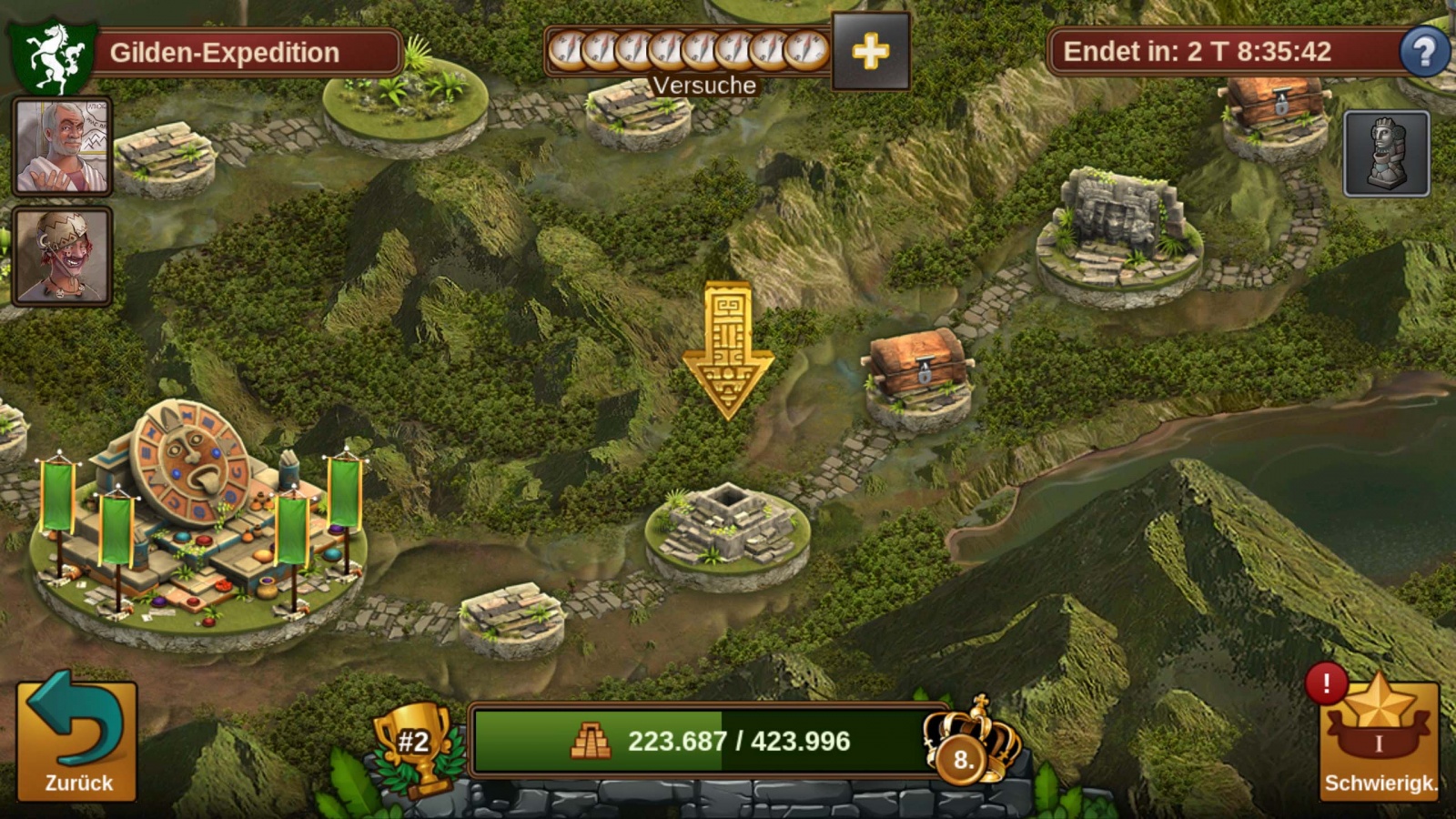 Проект дождевой лес в forge of empires